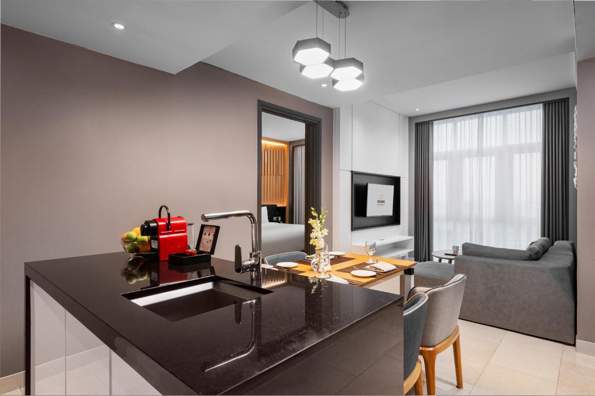 프레이저 플레이스 푸테리 하버 호텔 누사자야 외부 사진 A typical apartment at The Panorama