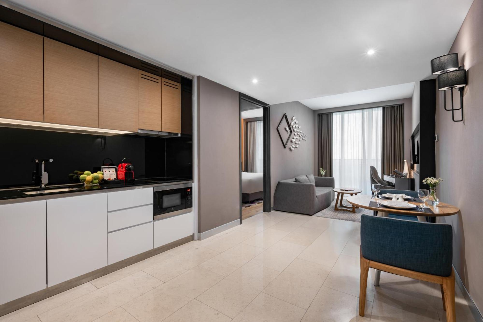 프레이저 플레이스 푸테리 하버 호텔 누사자야 외부 사진 A two-bedroom apartment at the hotel