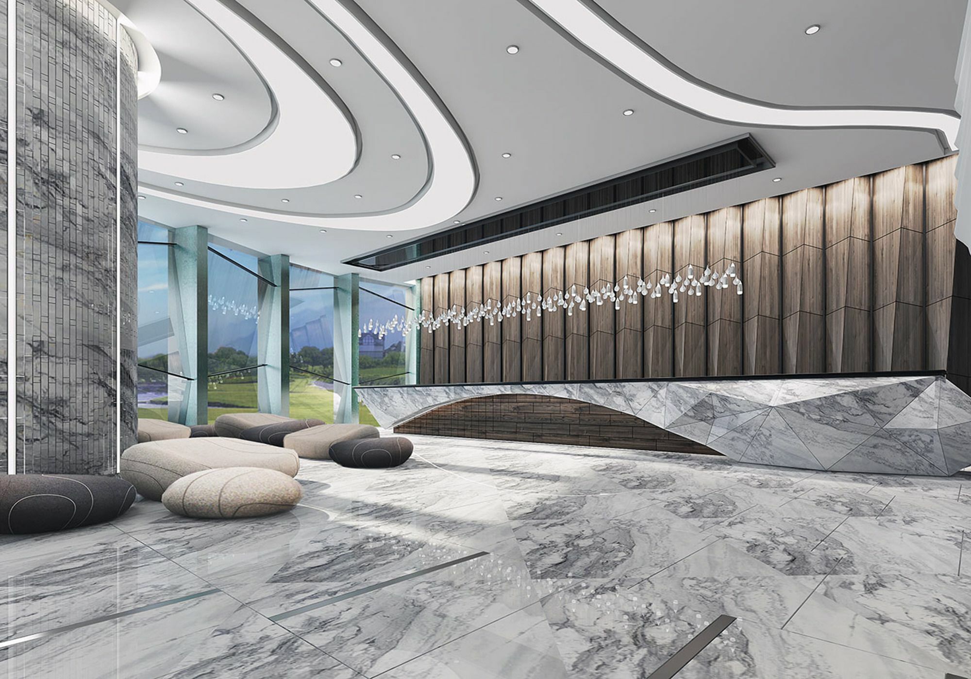 프레이저 플레이스 푸테리 하버 호텔 누사자야 외부 사진 Interior of the hotel