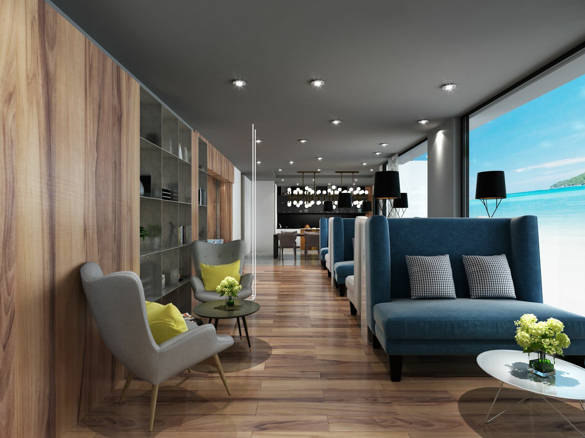 프레이저 플레이스 푸테리 하버 호텔 누사자야 외부 사진 The interior of the lounge